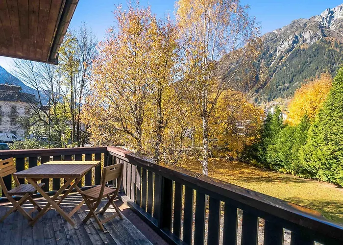 Cosy Avec Terrasse Au Centre-ville, 4 Pers, Parking, Wifi - Fr-1-343-222 * Chamonix